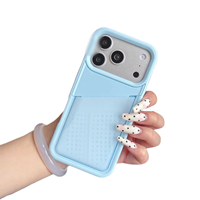 Coque de téléphone style pantalon de yoga très tendance pour iPhone 13 14 15 16 Pro 17, antichute et super spacieuse