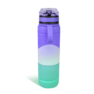 Bouteille d'eau promotionnelle 32oz durable sans BPA, achat en gros en Chine, logo personnalisé, bouteille d'eau portable 1L pour l'école, sans BPA - Product Image 3
