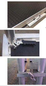 เวทีอลูมิเนียมพกพา TENTCHO ปรับแต่งได้ พร้อมขาพับปรับระดับได้ - Product Image 2