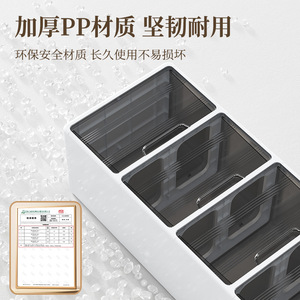 Toys Organizer Storage Cabinet Rectangle Wall Mounted Type 3 Layers For Kids Room With Transparent Doors - Product Image 4