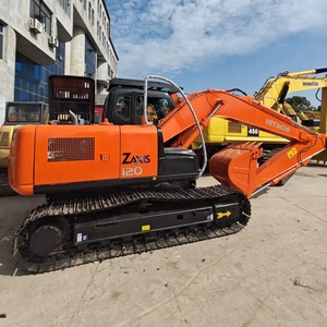 รถขุดไฮดรอลิกแบบตีนตะขาบฮิตาชิ ZX120 สภาพดี รถขุดมือสองสำหรับงานก่อสร้าง - Product Image 2