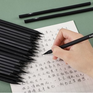 Gỗ Màu Đen Hình Lục Giác Hb <span class=keywords><strong>2B</strong></span> Bút Chì Học Sinh Tiểu Học Phác Thảo Trẻ Em Vẽ Bút Chì Với Tẩy Bán Buôn - Product Image 2