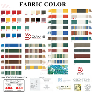 Vente flash, auvent rétractable, prix compétitif, fixation murale, auvent en aluminium, cassette complète, auvent rétractable, 3/2 mètres, auvent extérieur - Product Image 6