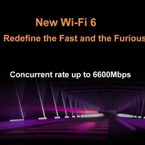 เราเตอร์เกม X1 FiberHome mifon เราเตอร์สำหรับ WiFi6 AX6600ไฟร์วอลล์ไร้สาย QoS 2.4G & 5G VPN multi-service 4เราเตอร์เกม - Product Image 4
