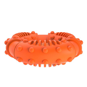 Jouet à mâcher interactif en caoutchouc Kangdarpet pour chien - Nettoyage des dents et entraînement moléaire écologiques pour petits animaux |   Vente en gros - Product Image 4