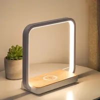 Smart Table Lamp with Wireless Charger, Touch LED Light