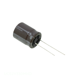 ตัวแทนจำหน่ายอย่างเป็นทางการ คาปาซิเตอร์อะลูมิเนียม 33UF 20% 350V แบบขาเสียบ UCS2V330MHD 33 ยูเอฟ - Product Image 1
