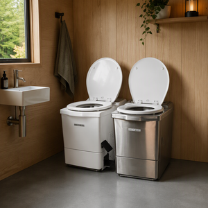 Inodoro Eléctrico Incinerador con Kit de Ventilación, Inodoro Sanitario Portátil de Acero Inoxidable sin Descarga para Uso en Exteriores - Product Image 2