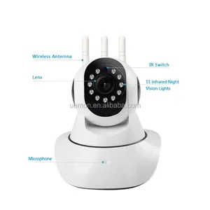 720P 1080P ICSEE o Tuya App telecamera PTZ Wifi Wireless ispezione Smart 360 telecamera interna