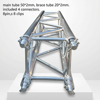 Structure Modulaire Mobile en Alliage d'Aluminium pour Affichage, Support de Haut-Parleur, Treillis de Toit, Capacité 1000kg, Direct Usine