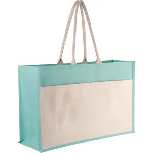 Grand sac en jute, merchandising durable - Product Image 1