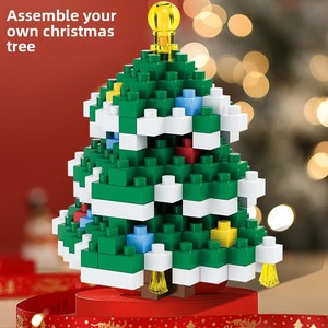 Coffret Cadeau de Noël Nouveaux Jouets Nano Blocs Père Noël Ensembles de Blocs de Construction Arbre de Noël Jouet Éducatif Blocs à Construire pour Enfant - Product Image 4