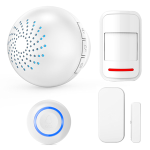 Kit d'alarme <span class=keywords><strong>de</strong></span> sonnette sans fil antivol Kerui, système <span class=keywords><strong>de</strong></span> sécurité domestique avec détecteur <span class=keywords><strong>de</strong></span> <span class=keywords><strong>mouvement</strong></span>, capteur <span class=keywords><strong>de</strong></span> porte - Product Image 1