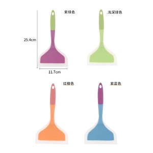 Silicone Spatula Set 4 Pcs Heat Resistant For Cooking Baking Pancake Making Non Stick Safe For Pans - Product Image 4
