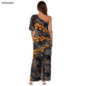 Suministro de fábrica elegante Casual Maxi vestidos de mujer para el evento de viaje Polinesia vestido de ropa de mujer - Product Image 2