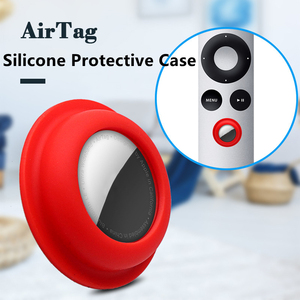 Funda de silicona autoadhesiva antipérdida para Airtags, funda protectora de rastreador a prueba de arañazos para accesorios de <span class=keywords><strong>buscador</strong></span> de Airtags - Product Image 3