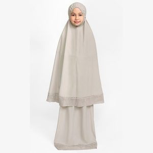 Pañuelo de seda con mangas para mujer, Hijab Tudung, Jilbab, seksi-gambar, Murah Jilbab - Product Image 3