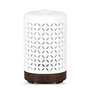 Diffuseur d'arômes en céramique 100 ml, humidificateur à brume pour usage domestique et commercial avec 2 temporisateurs de 8 heures - Product Image 3
