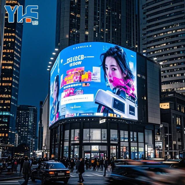 Waterproof Outdoor P10 8K HDR10+ LED Display Wall with 7000cd Brightness and 3D Naked Eye Effect for Shopping Mall Advertising