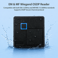 Lecteur de cartes RS485 OSDP 125KHz & 13.56Mhz NFC ISO 14443 Système de contrôle d'accès Wiegand Protocole OSDP