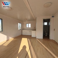 Maison préfabriquée portable décorative et économique, villa préfabriquée, maison conteneur, 3 chambres à coucher, à vendre pour Adu