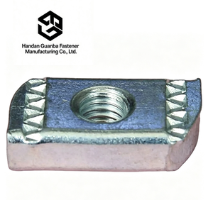 Dado a farfalla zincato senza guscio in plastica per supporto antisismico - Product Image 1