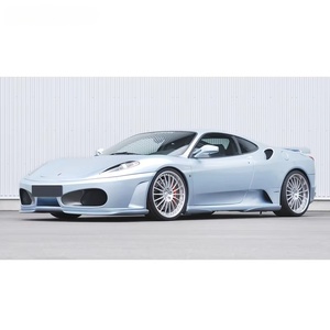 Kit carrosserie en fibre de carbone BTC pour <span class=keywords><strong>Ferrari</strong></span> F430, style <span class=keywords><strong>Hamann</strong></span> modifié, lèvre avant, diffuseur arrière, jupes latérales, spoiler, pièces de tuning aérodynamique - Product Image 3