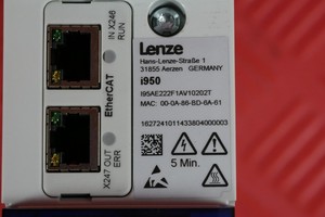 อินเวอร์เตอร์ Lenze I95AE222F1AV1Z0000 + ตัวต้านทานเบรก ERBP180R300W พร้อมจัดส่ง สินค้ามือสอง - Product Image 6