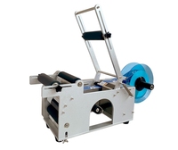 Prix MT-50 autocollant manuel Auto petit flacon en verre rond bouteille en plastique étiquette adhésive machine d'étiquettes pour les petites entreprises