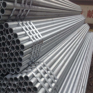 Tubo de acero soldado galvanizado en caliente grueso negro de carbono - Product Image 2