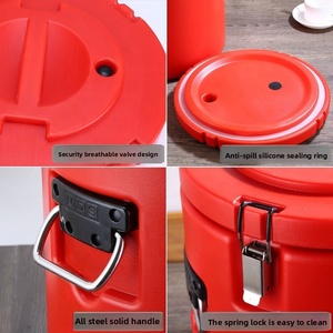 Secchio per zuppe in acciaio inox 10/15/20/25/30/40/50/60/70/80LThermos per alimenti caldi o surgelati - Product Image 5