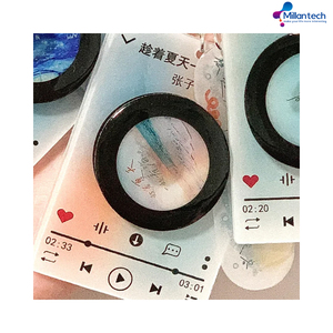 Llaveros de CD con Impresión UV Personalizada Millantech, Llaveros de CD Personalizados con Reproductor NFC para <span class=keywords><strong>Cantantes</strong></span> Euroamericanos y <span class=keywords><strong>Kpop</strong></span> - Product Image 5