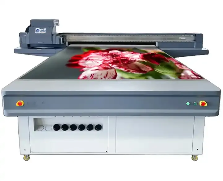 Mesin cetak datar 3D otomatis RICOH GEN6 kepala layar stiker UV Printer DTF