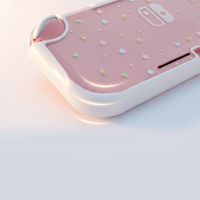 Étui de protection transparent avant et arrière pour Switch Lite, coque rigide en PC cristallin pour Switch Mini, remplacement