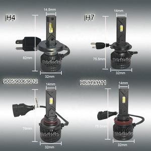 Super <span class=keywords><strong>prix</strong></span>, ampoule H11 H4 Led H11 Canbus 3570 Chip 55W H4 H7 H1 H3 H8 H9 9006 H13 9005 ampoule phare LED Canbus 9006 voiture - Product Image 6