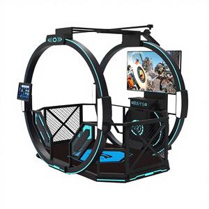 Simulador de Juegos de Realidad Virtual de Metal para Interiores, Plataforma de Caminata Espacial 9D VR para Parques de Aventuras y Salas de Juego - Product Image 1