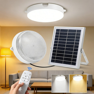 Plafonnier LED encastré solaire crépuscule-aube pour couloirs intérieurs, balcon, décoration intérieure, économie d'énergie - Product Image 1