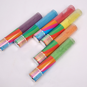 Mejor venta Color Run 30 cm venta al por mayor <span class=keywords><strong>Holi</strong></span> <span class=keywords><strong>polvo</strong></span> humo cañón de confeti - Product Image 2