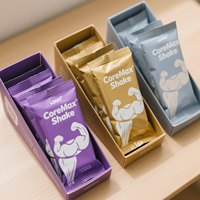 Boîte d'emballage d'affichage personnalisée en papier cartonné pour cosmétiques, bonbons, protéines, chocolat