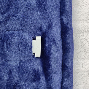 Portable Quilted Sherpa Flannel Fast Heating <b>Throw</b> <b>Blanket</b> with 4 Heating Levels Sample Available - Product Image 4