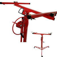 Lève-panneaux de cloisons sèches électrique XBS, acier robuste, capacité de charge de 68 kg, hauteur de levage de 4,86 m, comprend des rampes, garantie d'un an