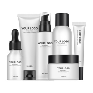 OEM ODM Cuidado de la piel <span class=keywords><strong>facial</strong></span> <span class=keywords><strong>Limpiador</strong></span> Tónico Hidratante Esencia Crema Hidratante e iluminadora Juego de 5 piezas - Product Image 2