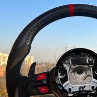 Volant de voiture en fibre de carbone M Sports en stock pour BMW F30 F10 F12 F15 F36 F20 F22 F25 F32 F35 F34 F80 F84 F85 M3 M5 E70 E90