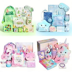 Lindo Set de Regalo de Cumpleaños para Niñas con Diseño de Unicornio, Incluye Manta, Botella de Agua y Bolsa, a la Moda - Product Image 2