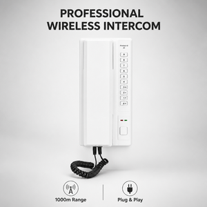 <span class=keywords><strong>Interphone</strong></span> sans fil DLNA ZT100 avec batterie 1000-1500mAh, portée longue distance 0-1KM, anti-parasitage, pour hôtels et appartements - Product Image 1