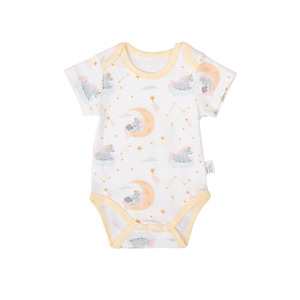 Body Triangolare Classico con Stampe Carine in Puro Cotone per Neonati Unisex, Tutina Personalizzata per Bambini - Product Image 6