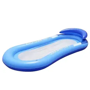 Nouveau design de jouets de plage en plein air chaise longue de couchage ultralégère lit flottant gonflable chaise de terrasse pour enfants