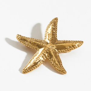 CLIOROカスタマイズ可能なステンレス鋼ブローチ女性用ハイエンドオーシャンシリーズシェルサンデザインパーソナライズされた女性のファッション - Product Image 6