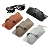 Étui à lunettes de vue semi-rigide de grande taille, carré et tendance, avec emballage pour lunettes de soleil, par UTO FASHION