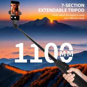 Kingjoy M080P Selfie Live Broadcast <span class=keywords><strong>Table</strong></span> Teléfono móvil Trípode <span class=keywords><strong>Mini</strong></span> Selfie Stick - Product Image 6